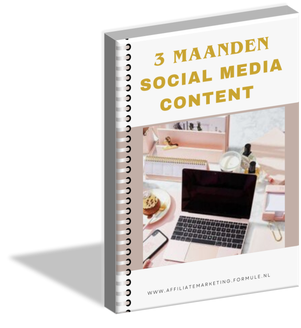 3 maanden social media content